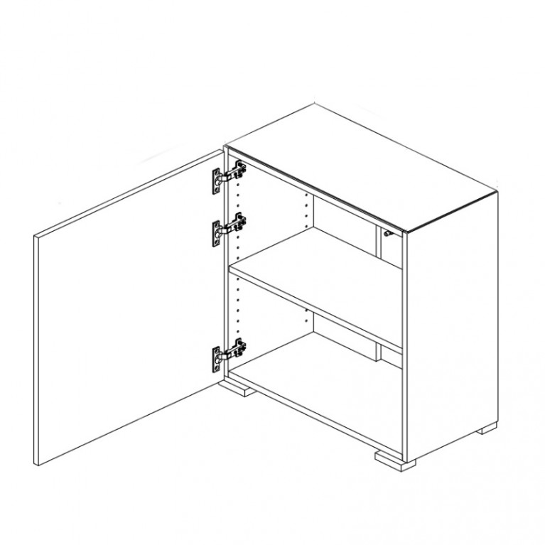 Тумба для аквариума StyleLine 125 white, белая