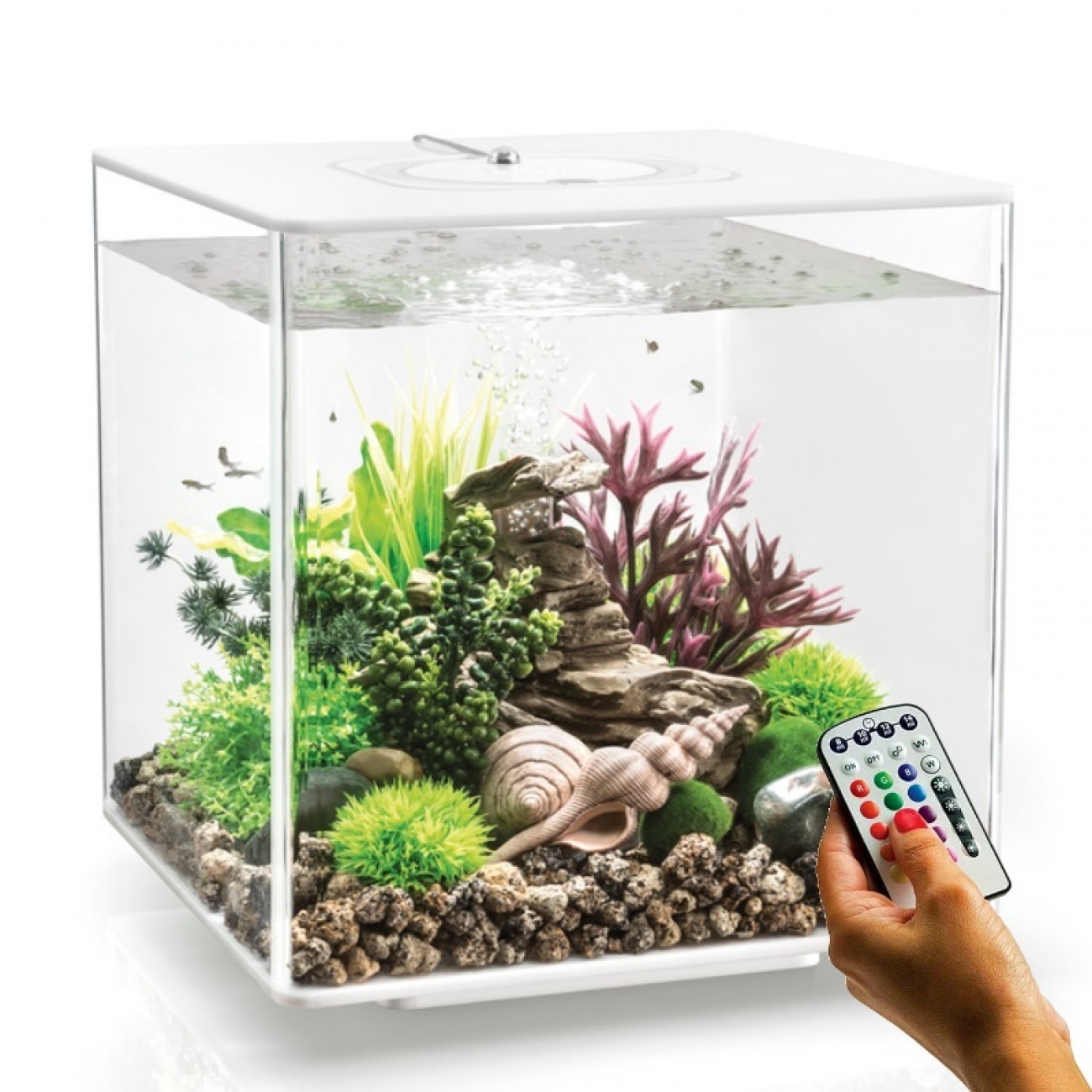 Аквариум biOrb CUBE 60 MCR white белый