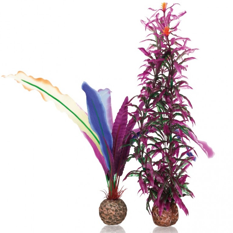 Декор для аквариума'Перья попугая', низкий, biOrb parrots feather S