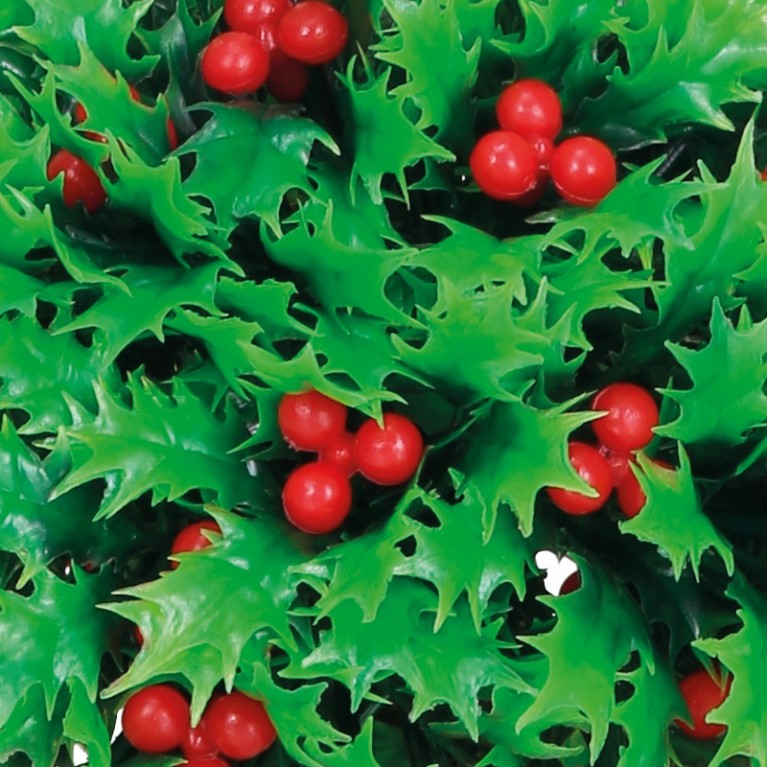 Шаровидный остролист с ягодами, biOrb holly ball with berries