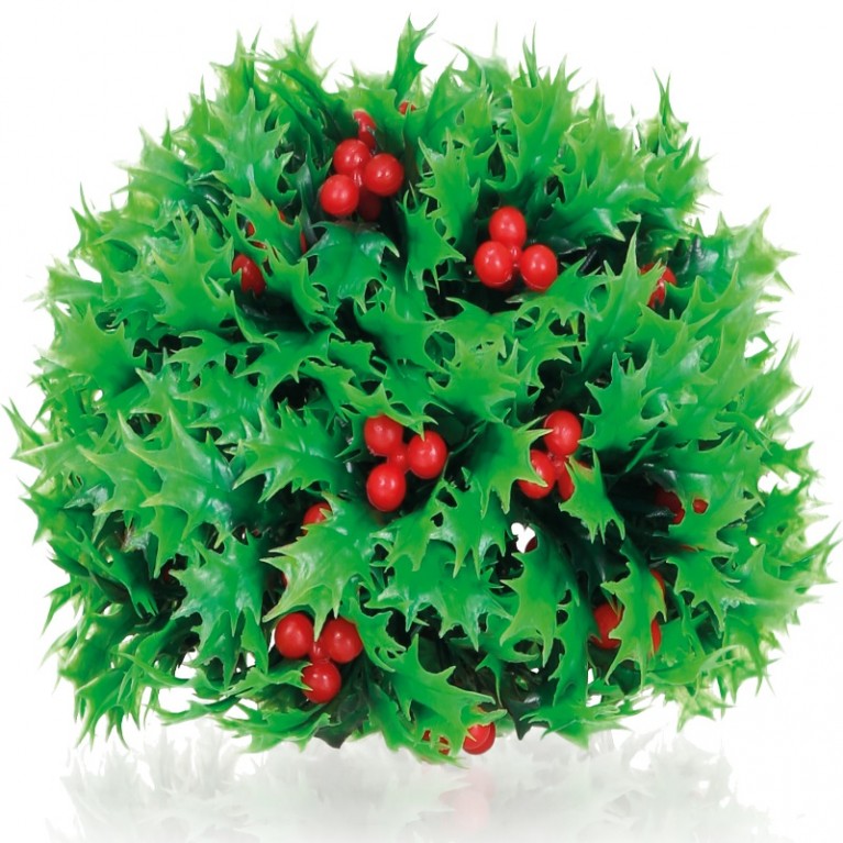 Шаровидный остролист с ягодами, biOrb holly ball with berries
