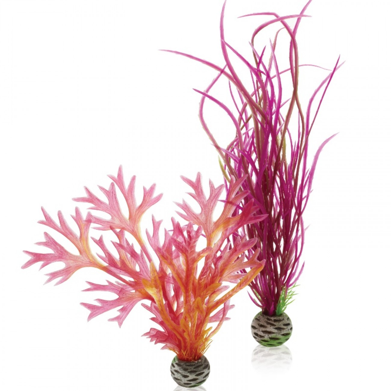 Набор декор. растений 'Plant set medium red & pink'