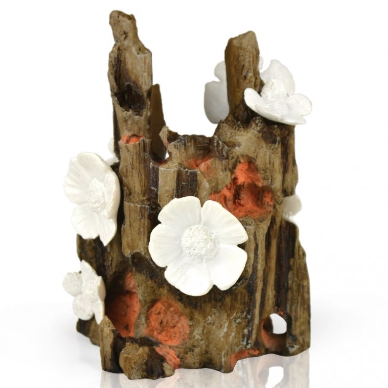 Декоративная фигура 'Пень с цветами', Flower ornament