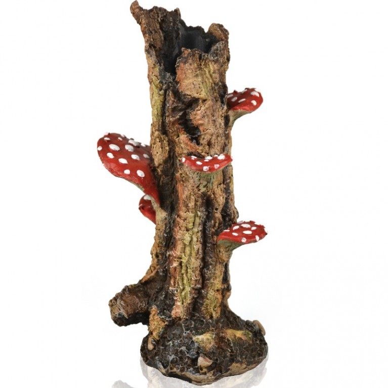 Декоративная фигура 'Пень с грибами', Mushroom trunk ornament