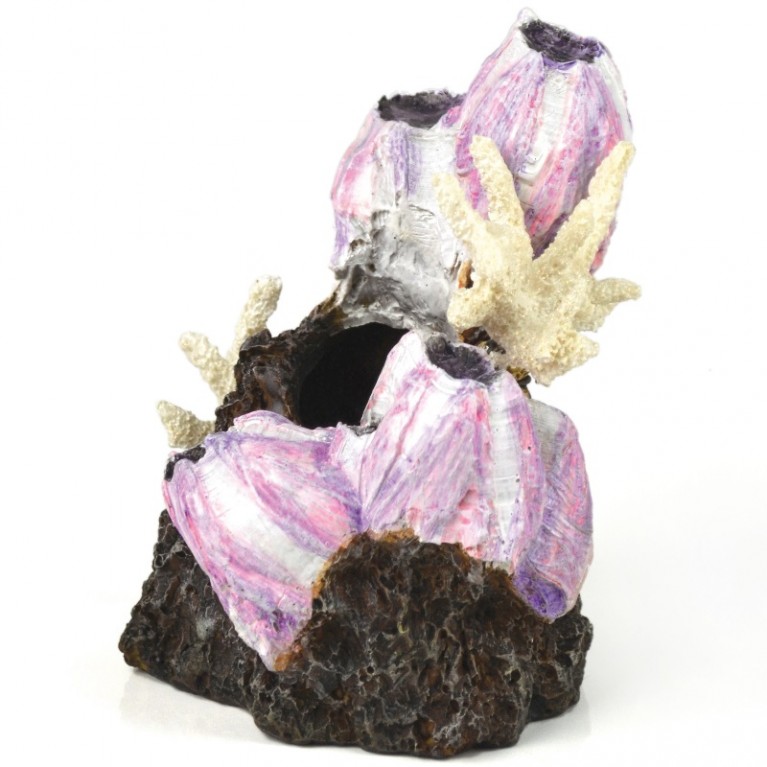 Декоративная фигура 'Розовая морская уточка', Barnacle ornament small pink