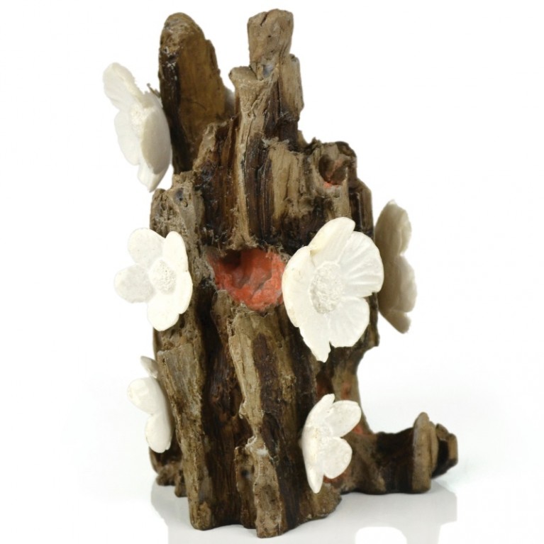 Декоративная фигура 'Пень с цветами', Flower ornament