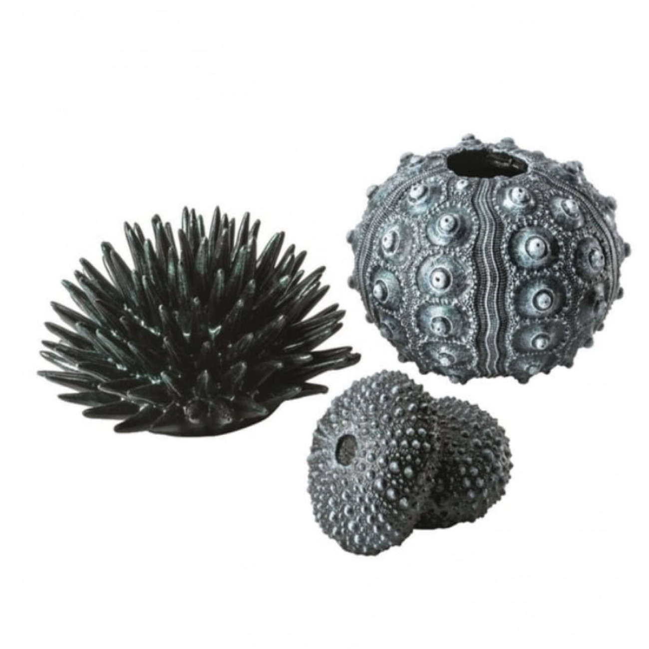 Набор декор. элементов 'Морской ёж', черный, sea urchins set black