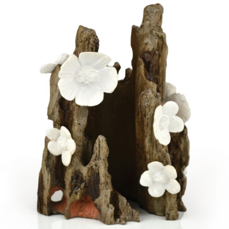 Декоративная фигура 'Пень с цветами', Flower ornament