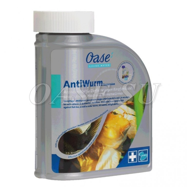 Эффективен против водных вшей, червей и т.д. - AquaActiv AntiWorm 500 ml