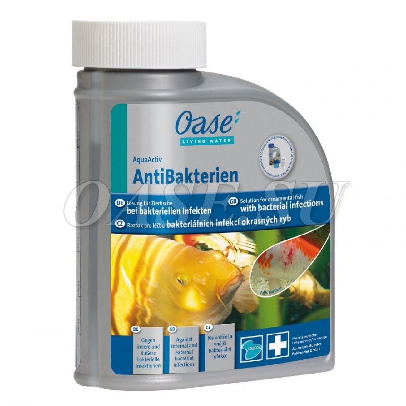 Внутренние и наружные бактериальные инфекции - AquaActiv AntiBakterien 500 ml
