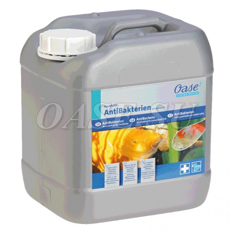 Внутренние и наружные бактериальные инфекции - AquaActiv AntiBacteria 5 l
