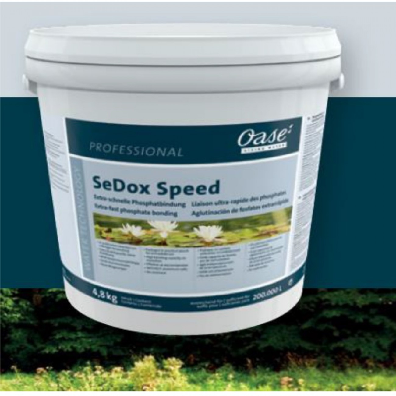 Средство усиленного действия, для связывания фосфатов SeDox Speed 4.8 кг. (на 200 м³)
