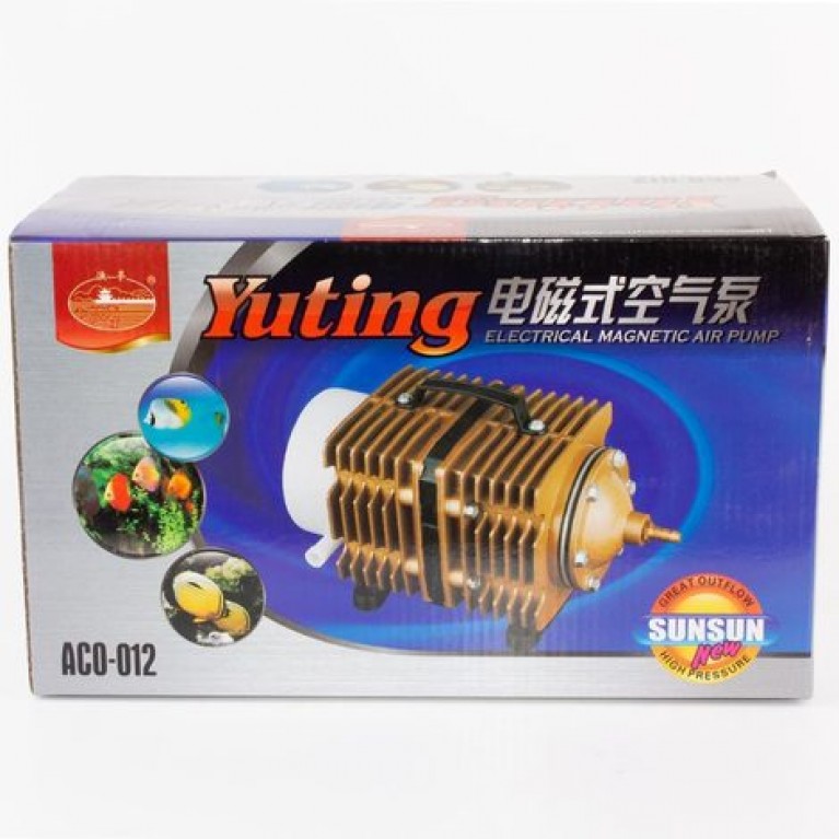 Аэратор для пруда ACO-012, 150 л/м, 0,42 бар, 185 вт , может работать зимой и летом