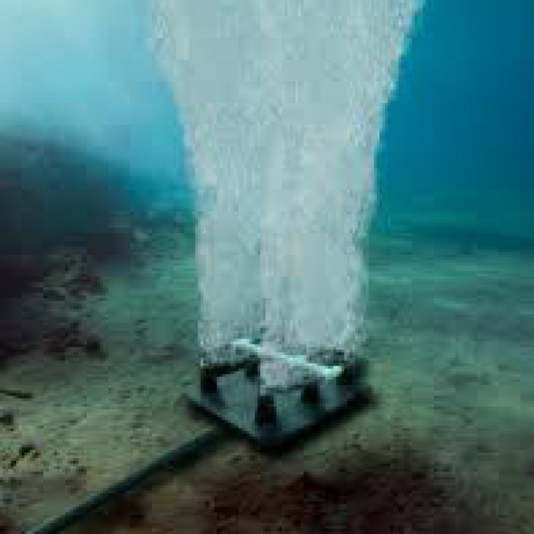 Аэратор для пруда HG-750C, 1833 л/мин, 0,2 бар, 750 Вт, может работать зимой и летом