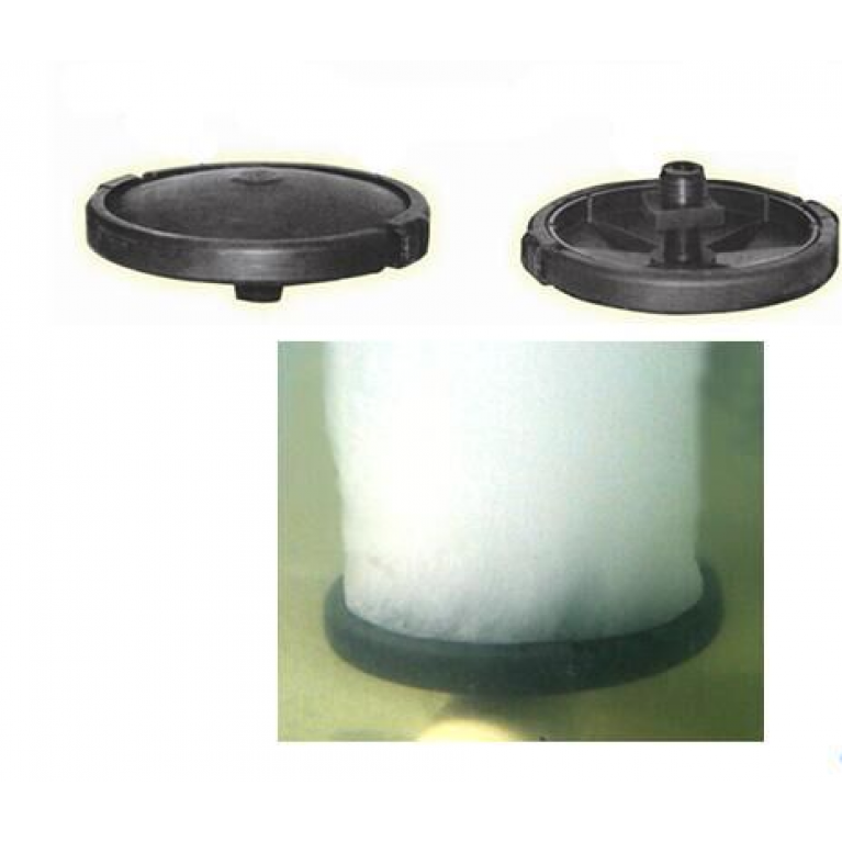 Аэратор дисковый HDH-260, 260мм, 30-85л/мин, с обратным клапаном