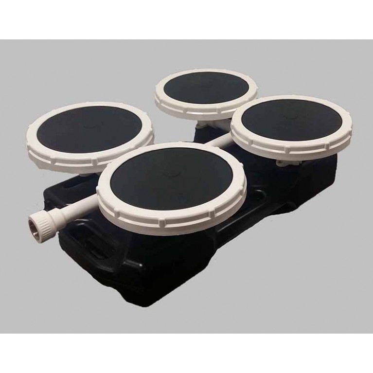 Распылитель типа Matala из 4 диффузоров HDH-215 из 4 шт.,80-240 л/мин, без платформы