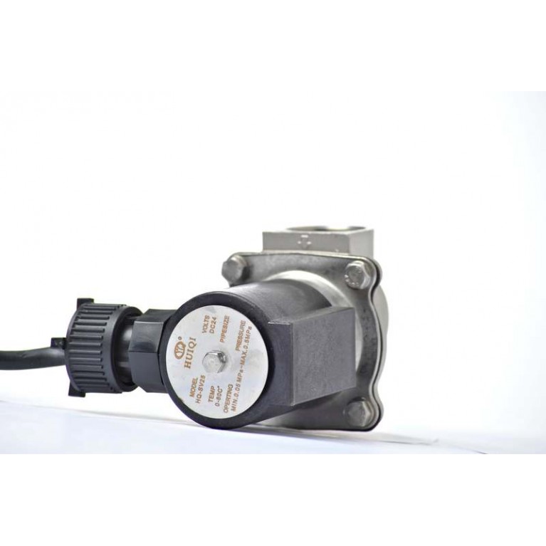 Клапан электромагнитный HQ-SV25, DC24V, IP68 (полностью погружаемый в воду), 1” ВР, 0.05-0.5Mpa