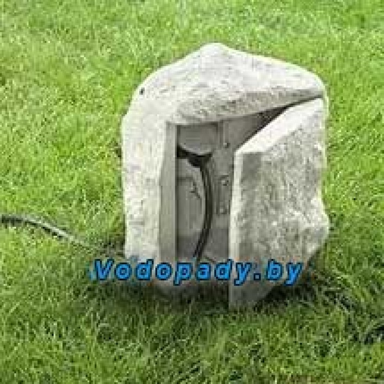 Блок разеток декорированных под "камень" влагозащищенная на 4 гнездаCSB-104, 433 Мгц, 2500 вт, 220 В, 10 м кабель, 190х160х260 мм,