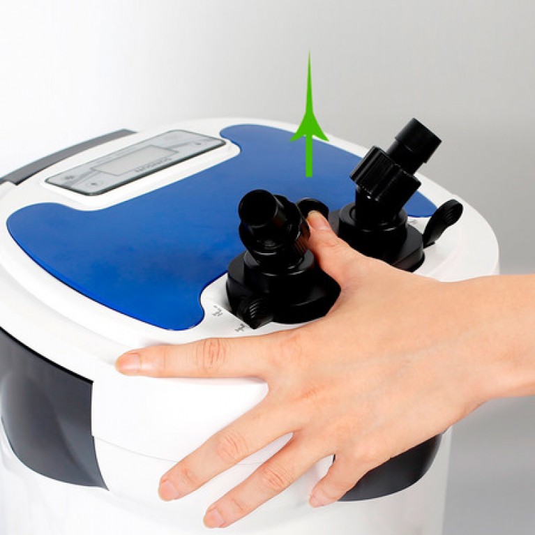 Фильтр аквариумный SunSun HW-3000, для аквариумов 250-700л, насос 3000л/ч, 30вт, с УФ-лампой