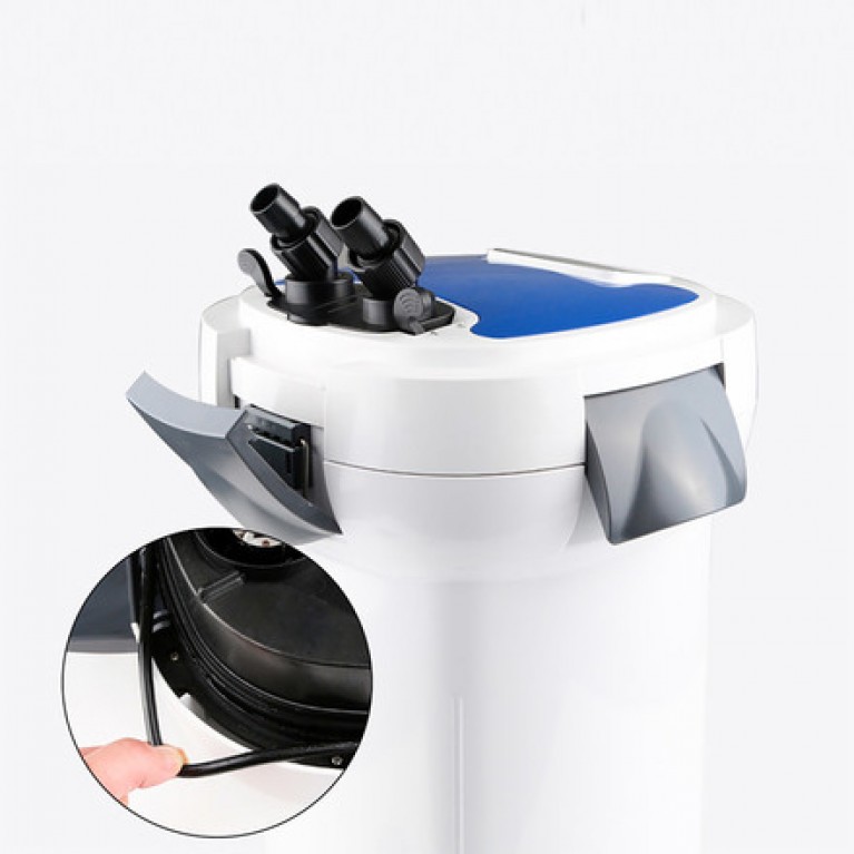 Фильтр аквариумный SunSun HW-3000, для аквариумов 250-700л, насос 3000л/ч, 30вт, с УФ-лампой