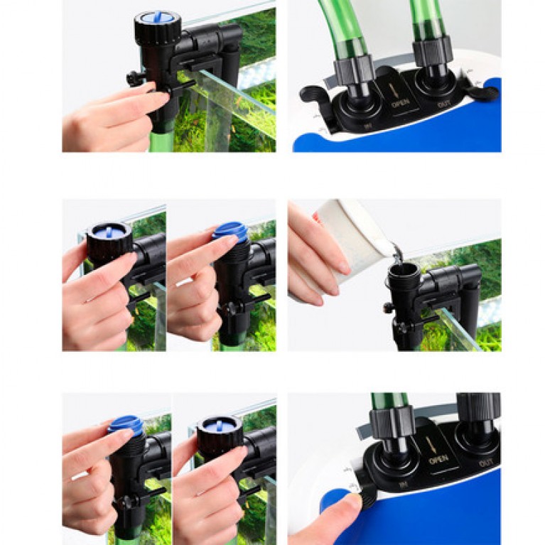 Фильтр аквариумный SunSun HW-3000, для аквариумов 250-700л, насос 3000л/ч, 30вт, с УФ-лампой