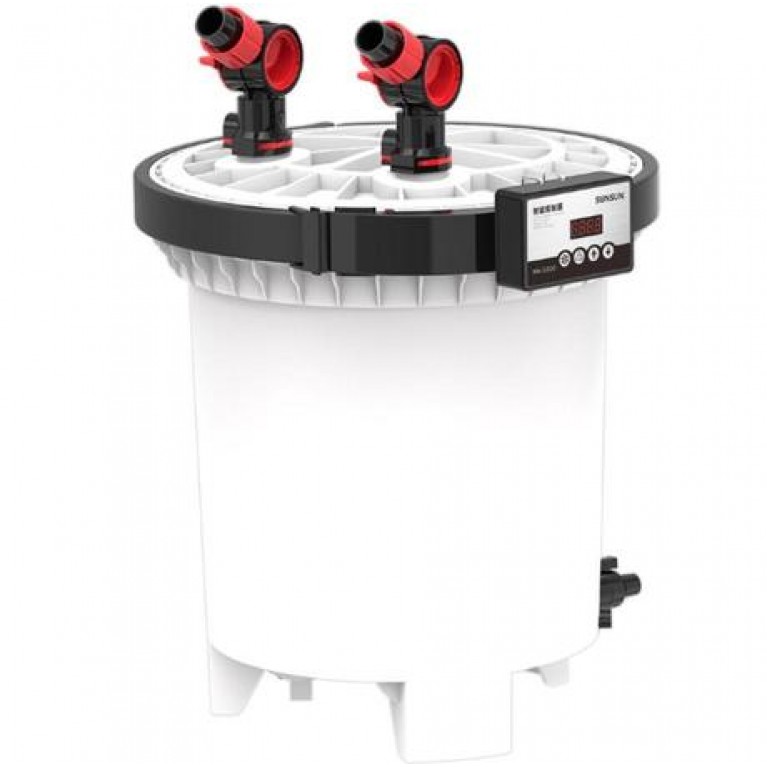 Фильтр аквариумный SunSun HW-5000, для аквариумов до 1500л, насос 5000л/ч, 50вт, с УФ-лампой