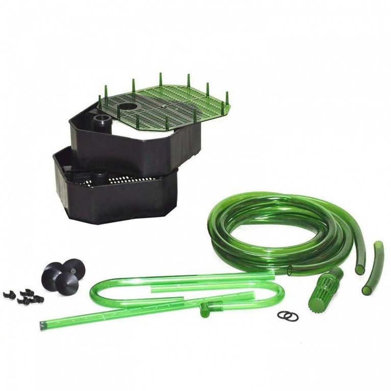 Фильтр аквариумный Jebao 502, для аквариумов 60-120л, насос 600л/ч, напор 1,2м, 15вт