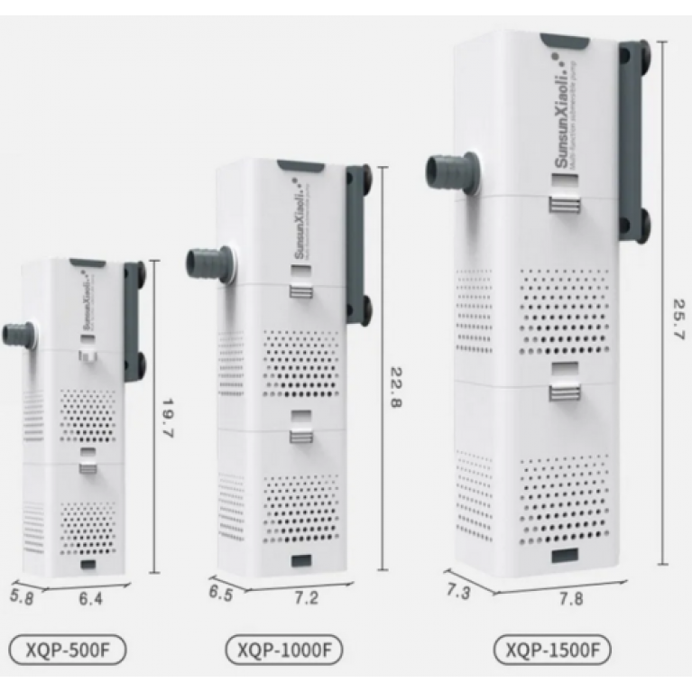 Фильтр внутренний для аквариума XQP-1500F, 1500 л/ч, 1,7м напор, 20вт, 220 В