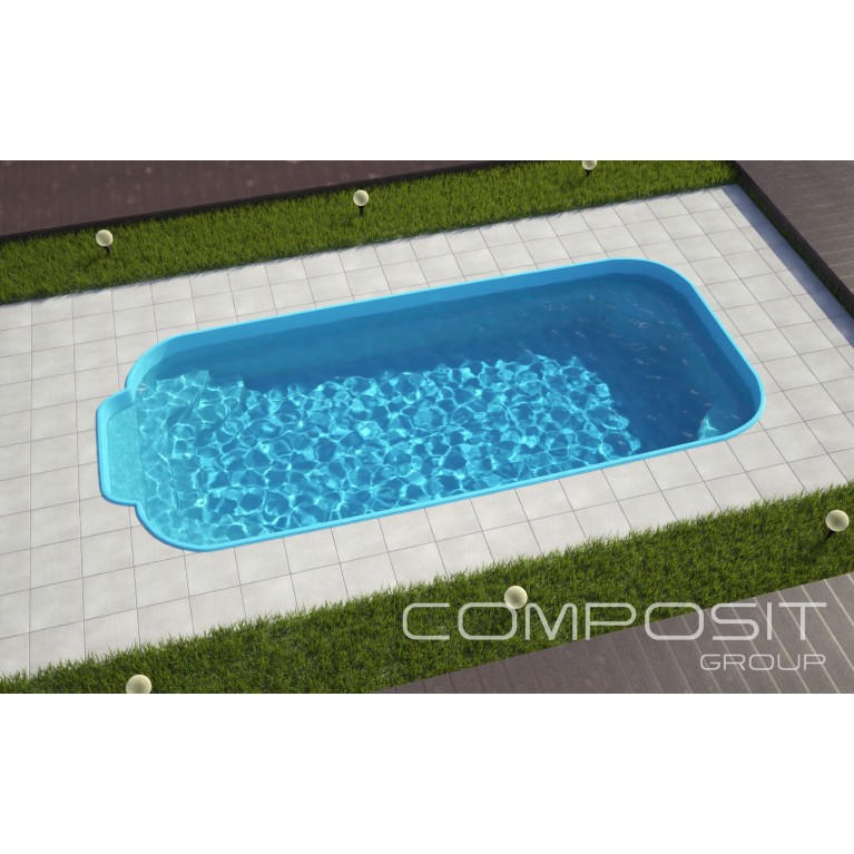 Бассейн композитный - "ЭРИ" - Ecoline