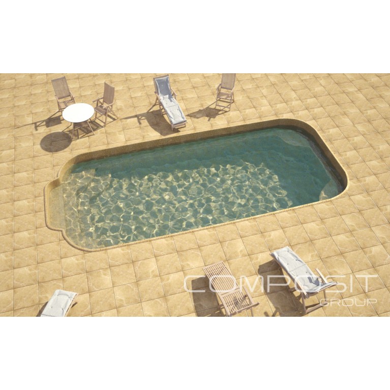 Бассейн композитный - "ЭРИ" - Ecoline