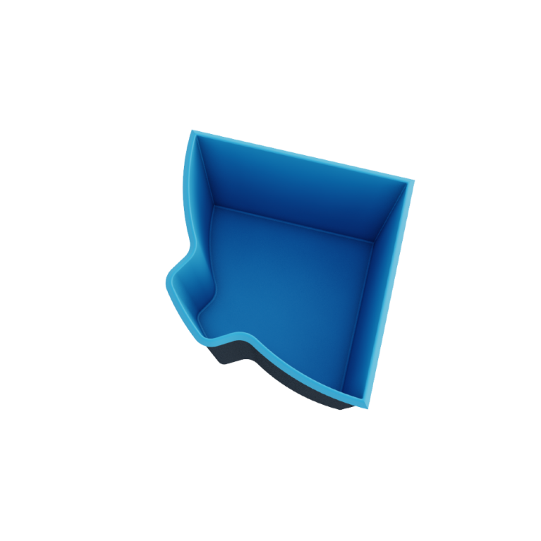 Бассейн композитный - "КУПЕЛЬ УГЛОВАЯ"