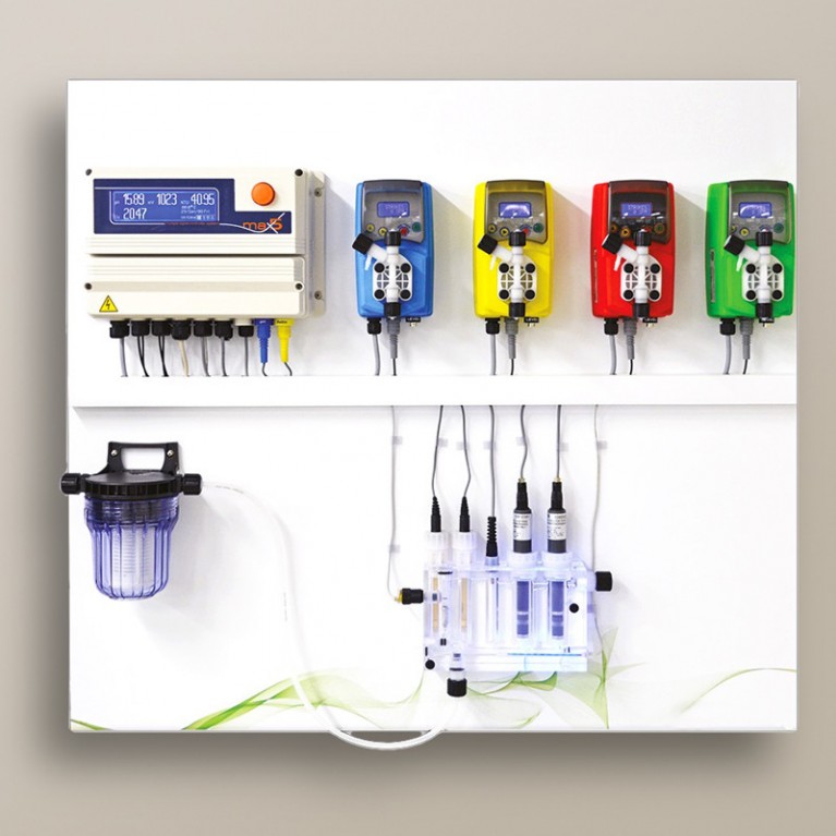 Панель управления дозацией Emec MAX5 BASIC + USB (PH-ORP-Cl)