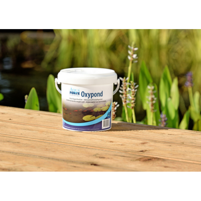 Средство против нитевидных водорослей в пруду и насыщения воды кислородом OxyPond 1,0 кг , для пруда 30м3