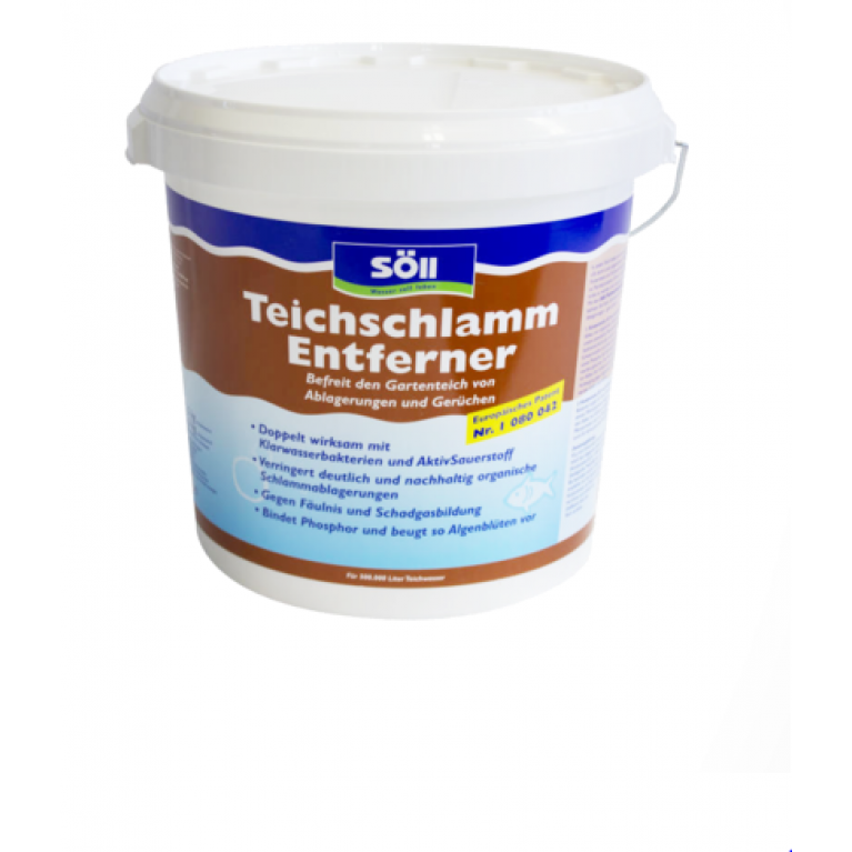 Средство для удаления ила в пруду TeichschlammEntferner 25 кг (на 500 м³)