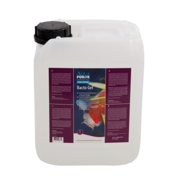 Живые бактерии для водоемов и прудов Bacto Gel 5,0 L, 5л на 50-100 м3