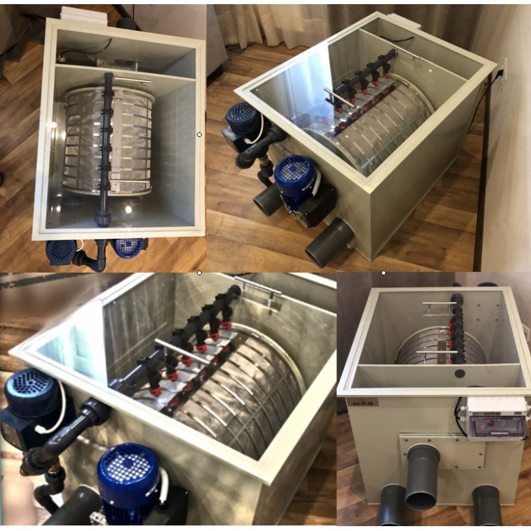 Барабанные фильтры из полипропилена ТМ AVA серии PF-100