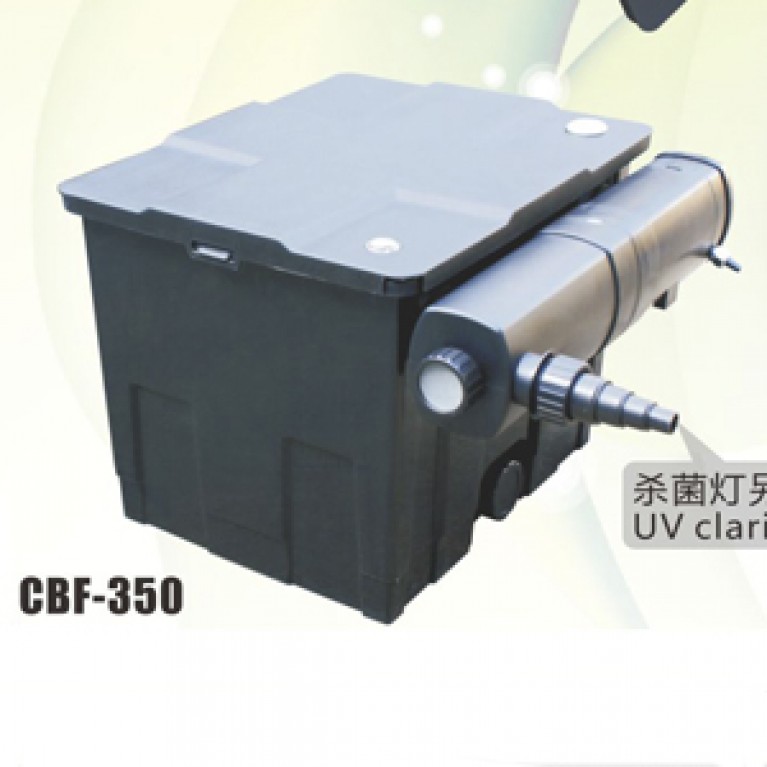 Фильтр проточный CBF-350, для пруда, 12м3, 8000л/ч макс, 540*402*400 мм