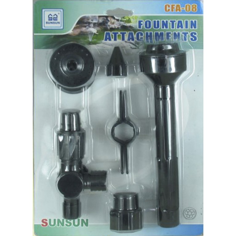 Комплект фонтанных насадок CFA-08