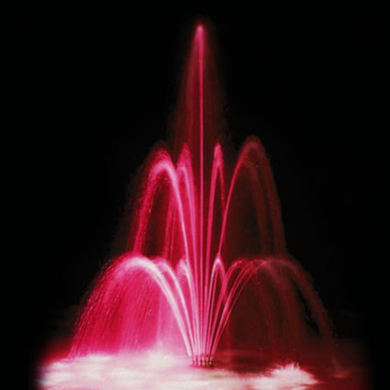 Насадка фонтанная SAS40, Vulkan 1 1/2" ВР, высота макс 6 м, диаметр макс 2 м, из нерж стали