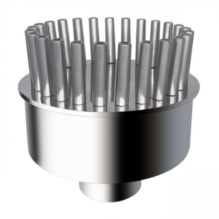 Насадка фонтанная HGS80 из нержавеющей стали "Лилия", 9м высота на 30 выходов