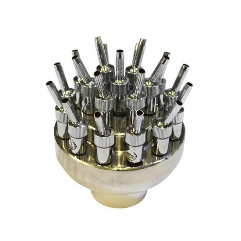 Насадка фонтанная SAS40, Vulkan 1 1/2" ВР, высота макс 6 м, диаметр макс 2 м, из нерж стали