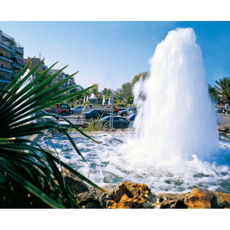 Насадка фонтанная GHS50 из нержавеющей стали Bubbler 2" ВР,диаметр0,6м, высота 0,4-0.8м