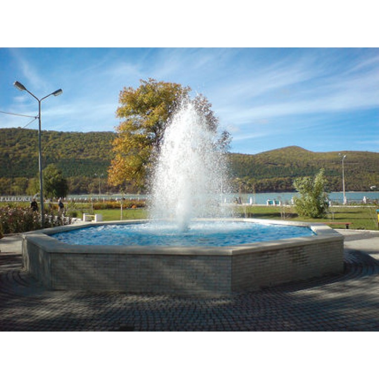 Насадка фонтанная GHS50 из нержавеющей стали Bubbler 2" ВР,диаметр0,6м, высота 0,4-0.8м