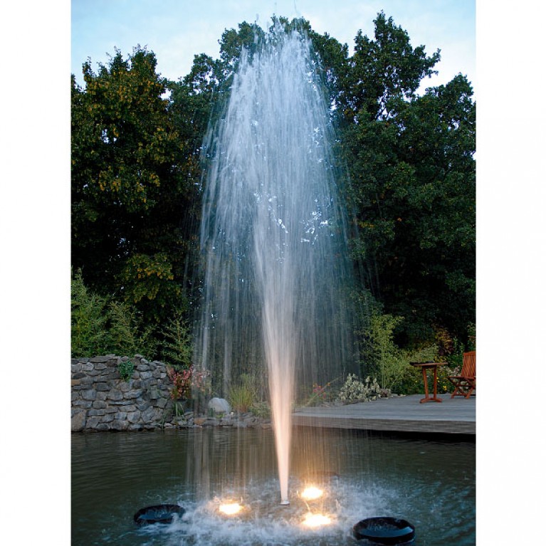 Насадка фонтанная Geiser, диаметр 1", материал: сталь и медь,