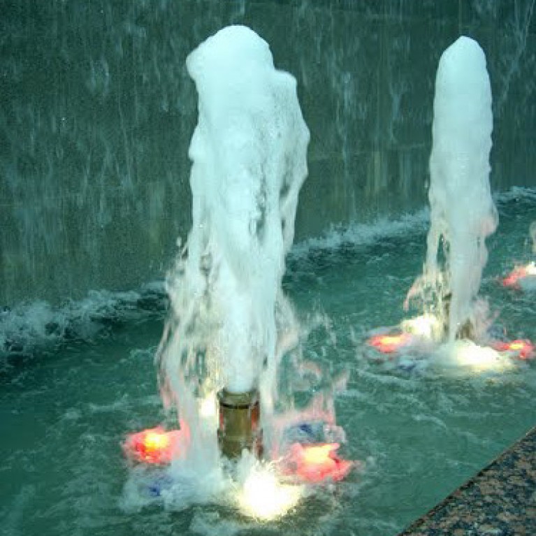 Насадка фонтанная CPS25, Schaumsprudler 1" НР, высота макс 4 м, диаметр макс 0,3 м, из нерж стали