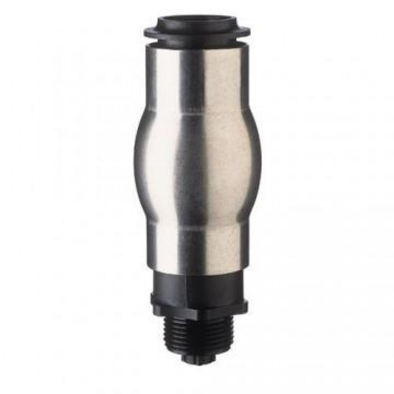 Насадка фонтанная CP25 schaumsprudler, "Пенный поток", из нерж стали и пластика, 1"нар, 2м высота, 33*180мм