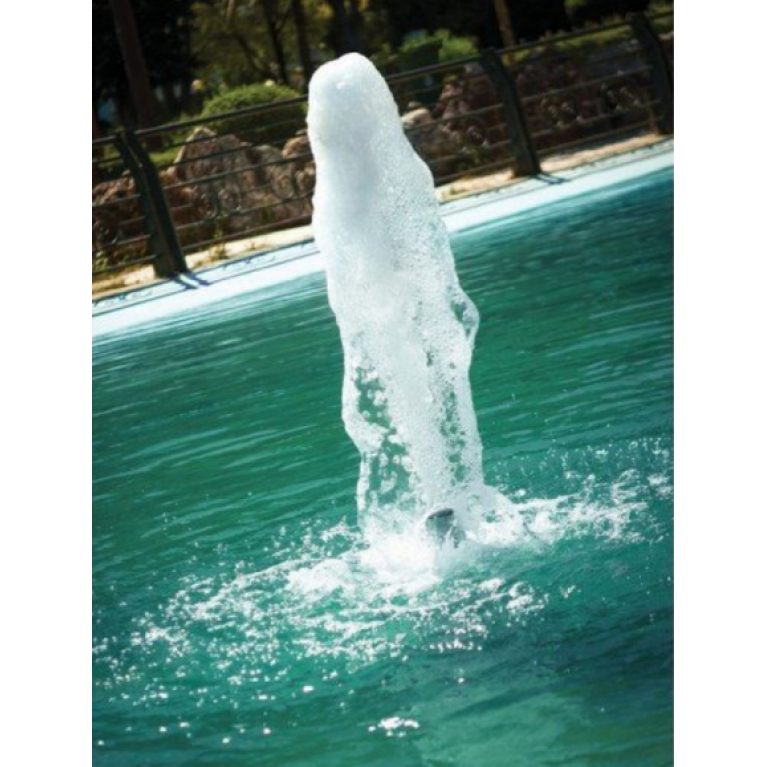 Насадка фонтанная SQBS50, Пенная струя 2" НР из нержавеющей стали , высота 10 м