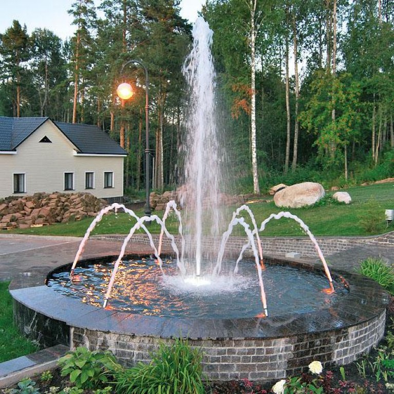 Насадка фонтанная CA25, Schaumsprudler 1" ВР, высота макс 4 м, диаметр макс 0,3 м, из меди