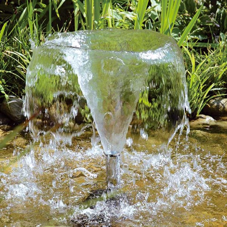 Насадка фонтанная Kelchduese, диаметр 1", пластик