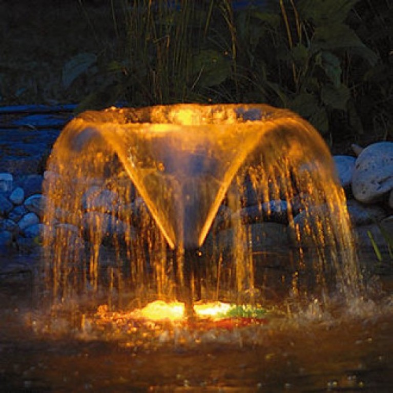 Насадка фонтанная MT25, Kelchduese jet 1" ВР, высота макс 0,3 м, диаметр макс 0,6 м, из нерж стали